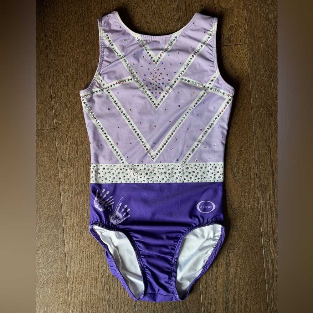 Chalk Warrior Lilac Dreams Gymnastics Leotard AXS